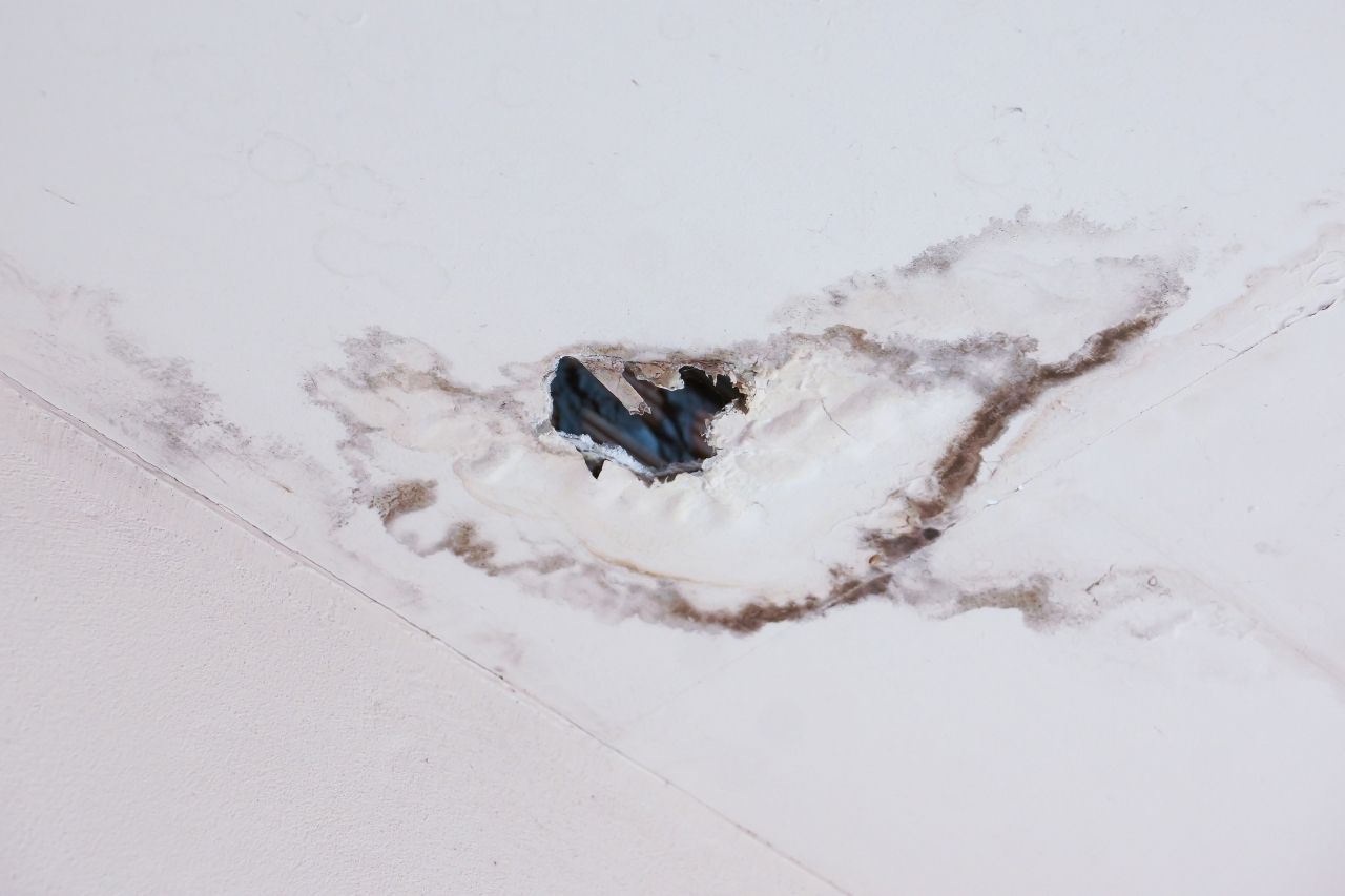 ceiling leaking